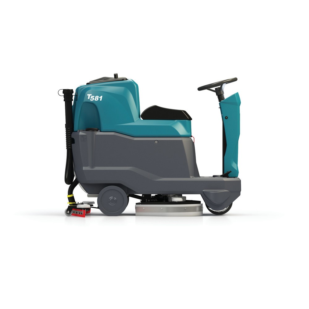 Immagine del prodotto n. 5: Tennant® Lucidatrice-aspirapolvere con uomo a bordo T581 B 70, batteria, spazzola da 345 mm
