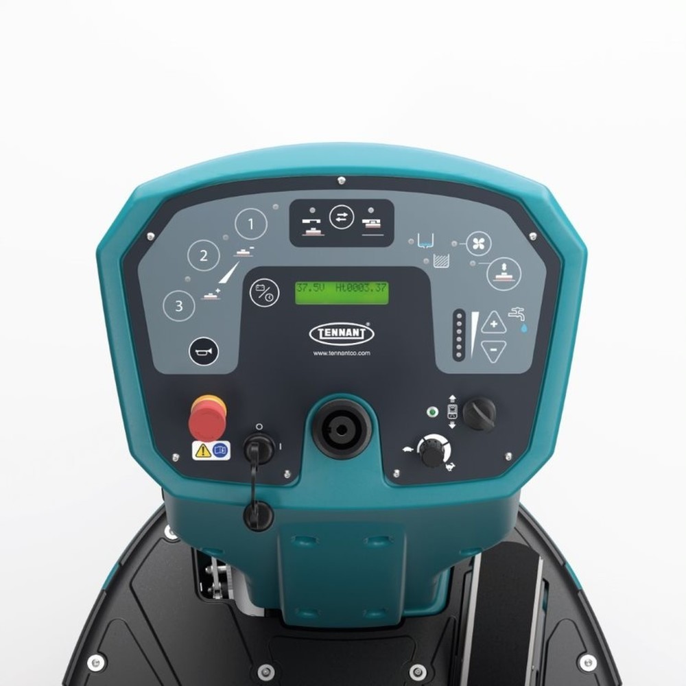 Immagine del prodotto n. 2: Tennant® Lucidatrice-aspirapolvere con uomo a bordo T981 BT 75 R, batteria, spazzola da 750 mm