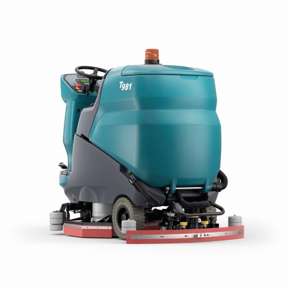 Immagine del prodotto n. 3: Tennant® Lucidatrice-aspirapolvere con uomo a bordo T981 BT 75 R, batteria, spazzola da 750 mm