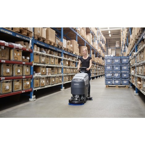 Lavapavimenti-aspirapolvere Nilfisk® SC401 - in uso