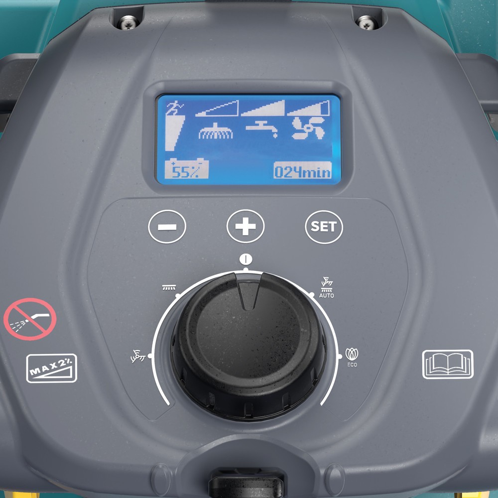 Immagine del prodotto n. 3: Tennant® Lucidatrice-aspirapolvere T291 B 55, batteria, spazzola da 550 mm