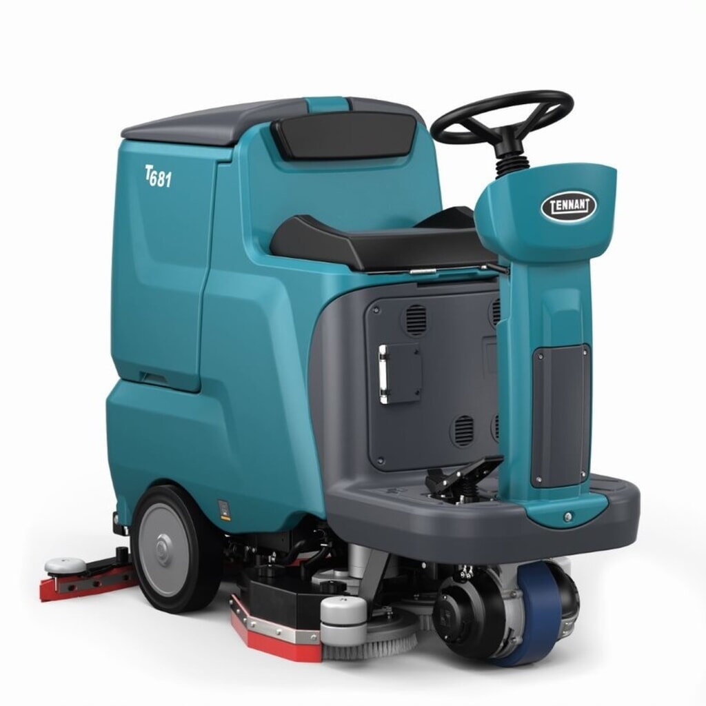 Immagine del prodotto n. 1: Tennant® Lucidatrice-aspirapolvere T681 B 70, batteria, spazzola da 340 mm