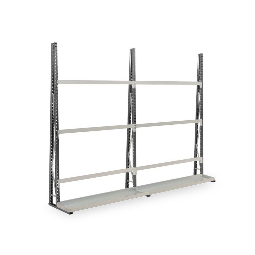 Immagine del prodotto: ManOrga Pacchetto completo scaffalatura verticale, monofronte, HxLxP 2.500 x 3.600 x 340 mm