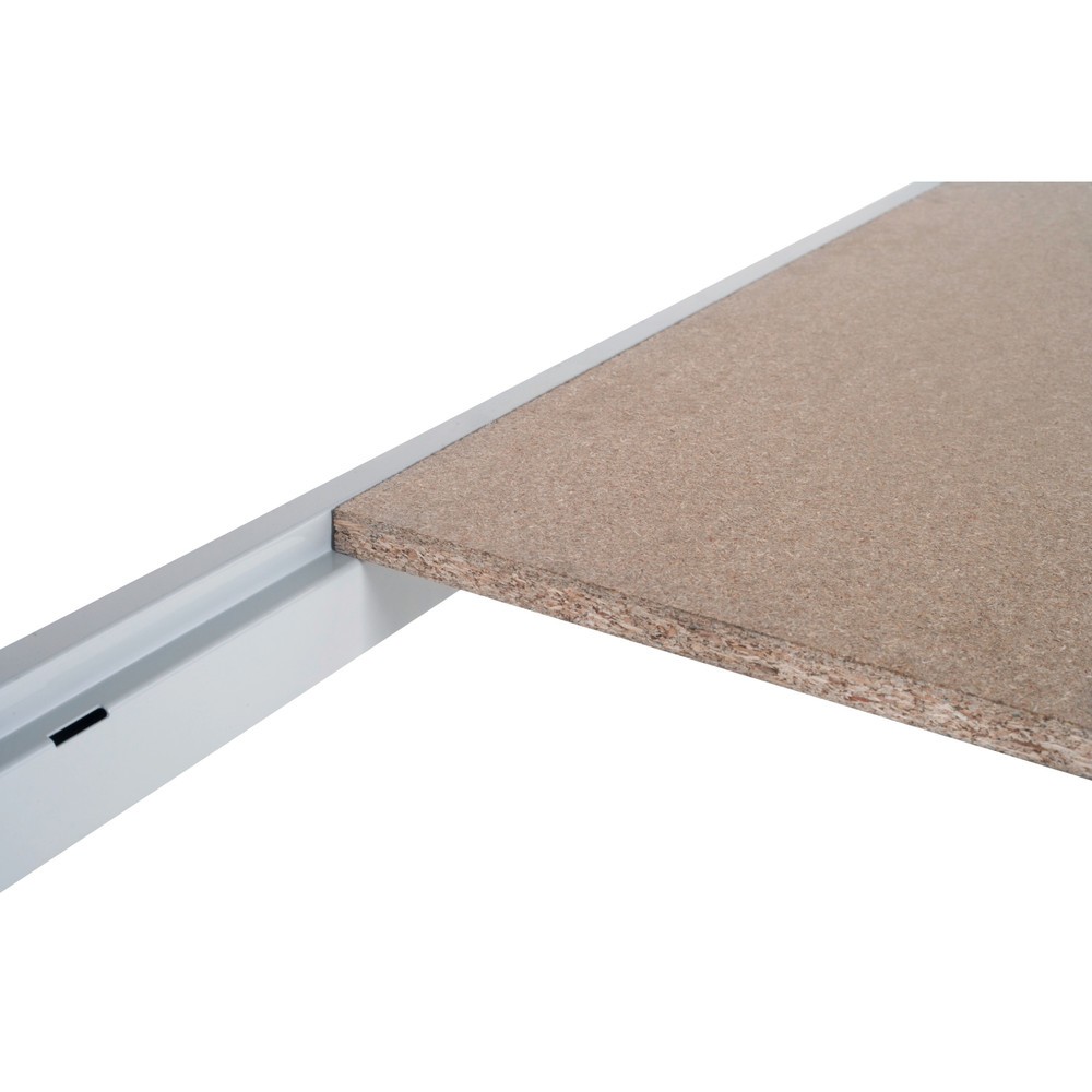 Immagine del prodotto: ManOrga Ripiano per scaffalatura a campata larga, con pannelli di truciolato, grigio grafite/grigio chiaro LxP 1.250 x 600 mm