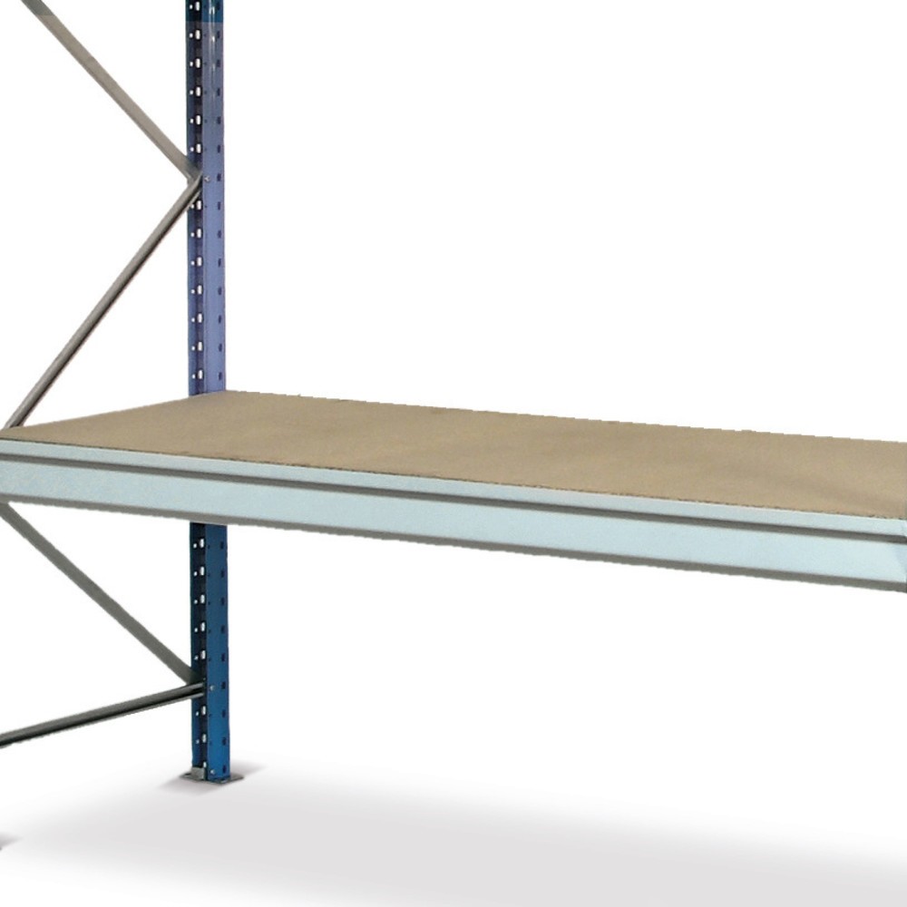 Immagine del prodotto: ManOrga Ripiano per scaffalatura a campata larga, con pannelli di truciolato, portata per piano fino a 740 kg, LxP 2.700 x 1.000 mm