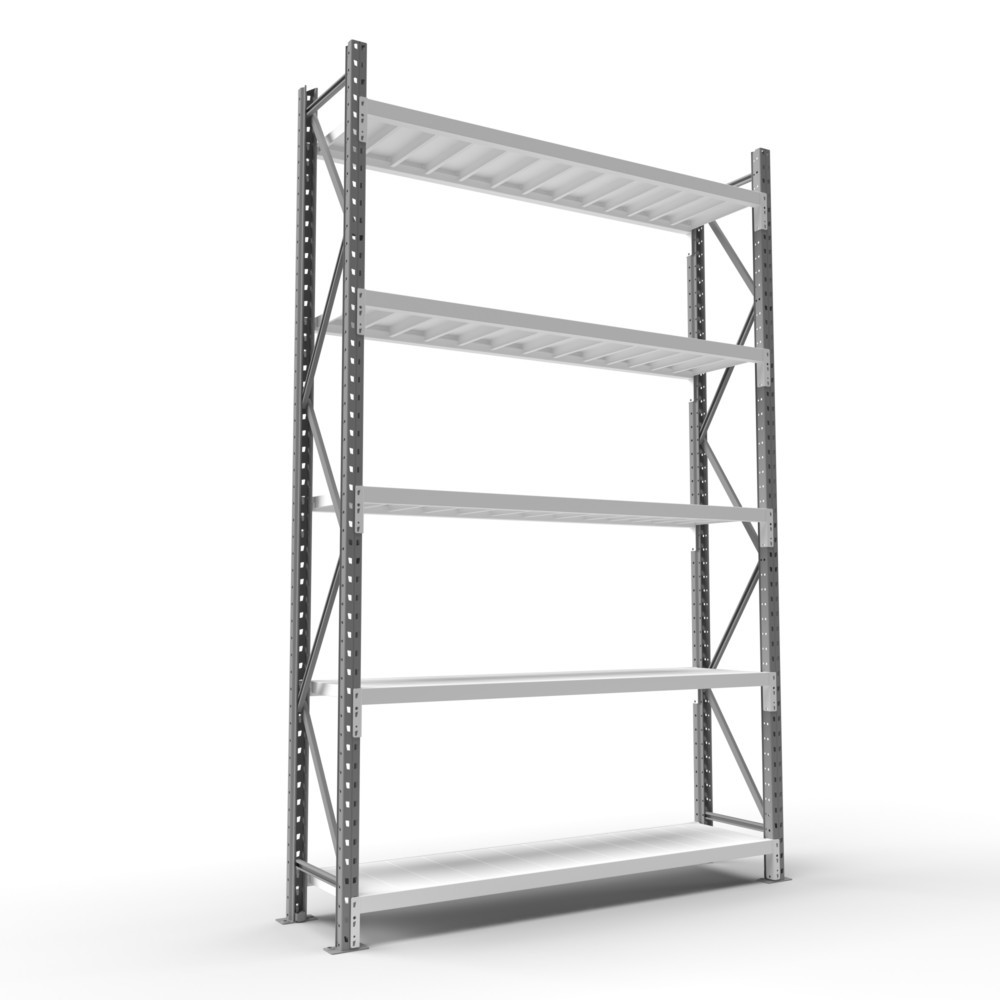 Immagine del prodotto: ManOrga Scaffalatura a campata larga, con pianetti in acciaio, campata base, HxLxP 3.000 x 1.800 x 800 mm