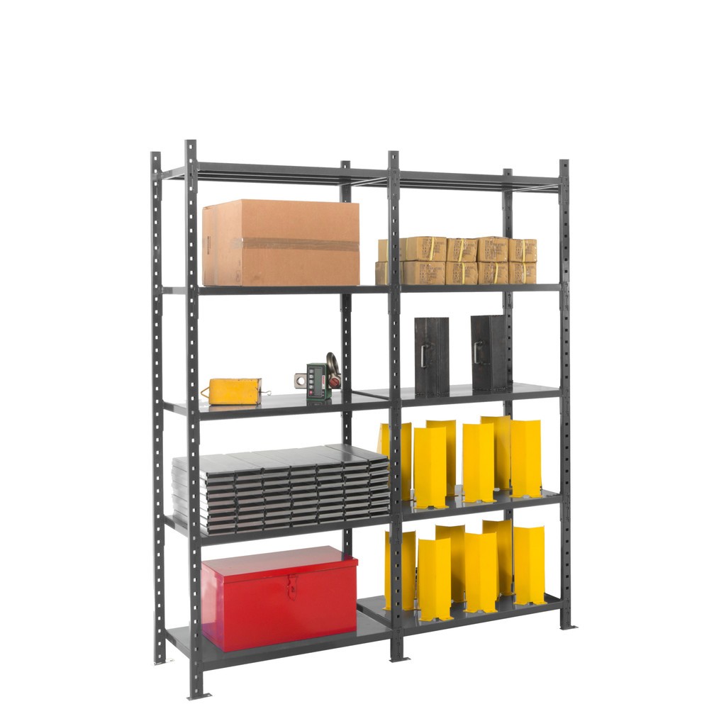 Immagine del prodotto n. 9: ManOrga Scaffalatura a ripiani, campata aggiuntiva, con pianetti in acciaio, portata per piano 500 kg, HxLxP 2.500 x 1.010 x 500 mm