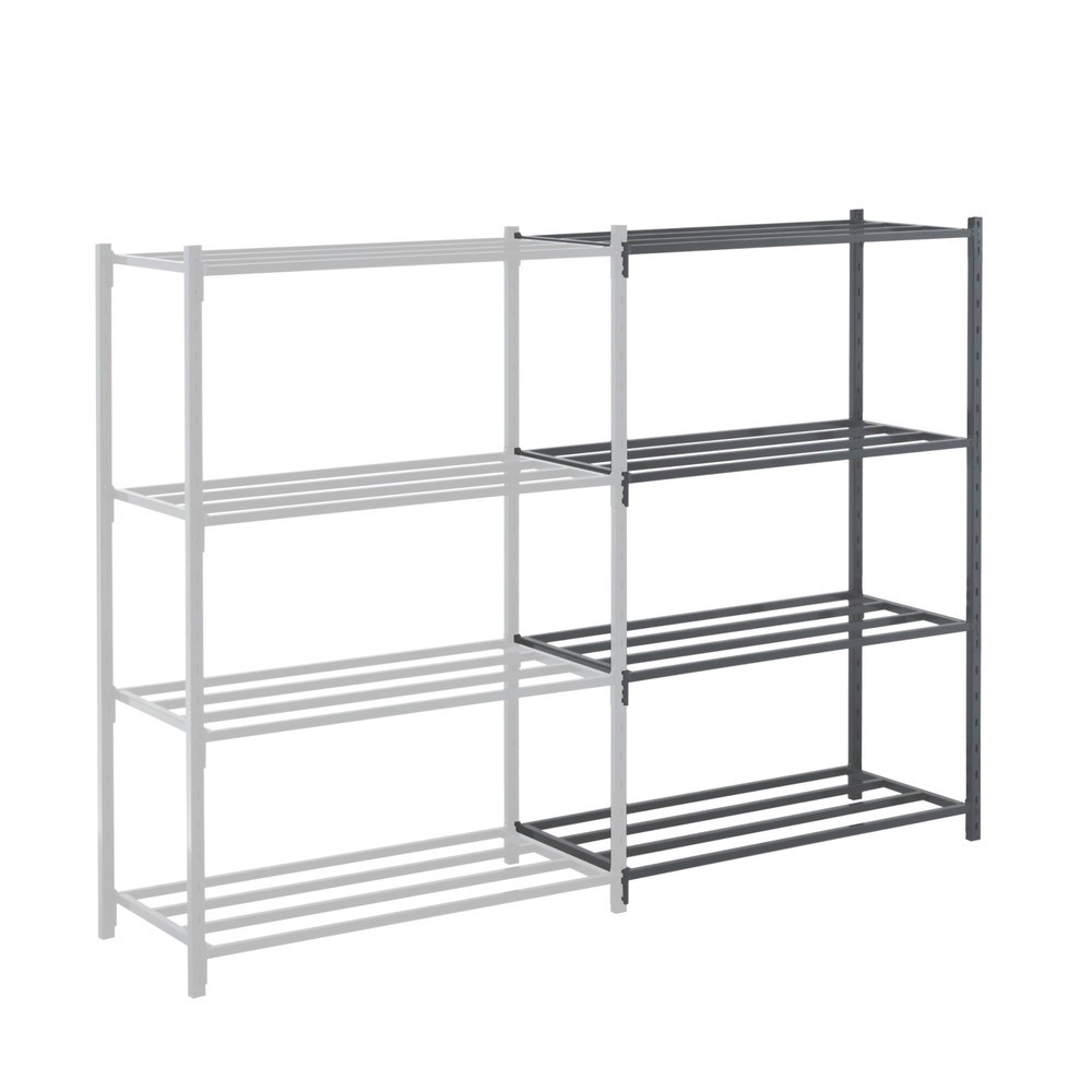 Immagine del prodotto: ManOrga Scaffalatura a ripiani, campata aggiuntiva, con ripiani in tubolare d’acciaio, portata per piano 460 kg, zincata, HxLxP 3.000 x 1.260 x 500 mm