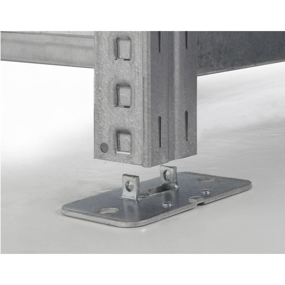 Immagine del prodotto n. 4: ManOrga Scaffalatura a ripiani, campata aggiuntiva, con pianetti in acciaio, portata per piano 350 kg, zincata, HxLxP 2.000 x 1.000 x 400 mm