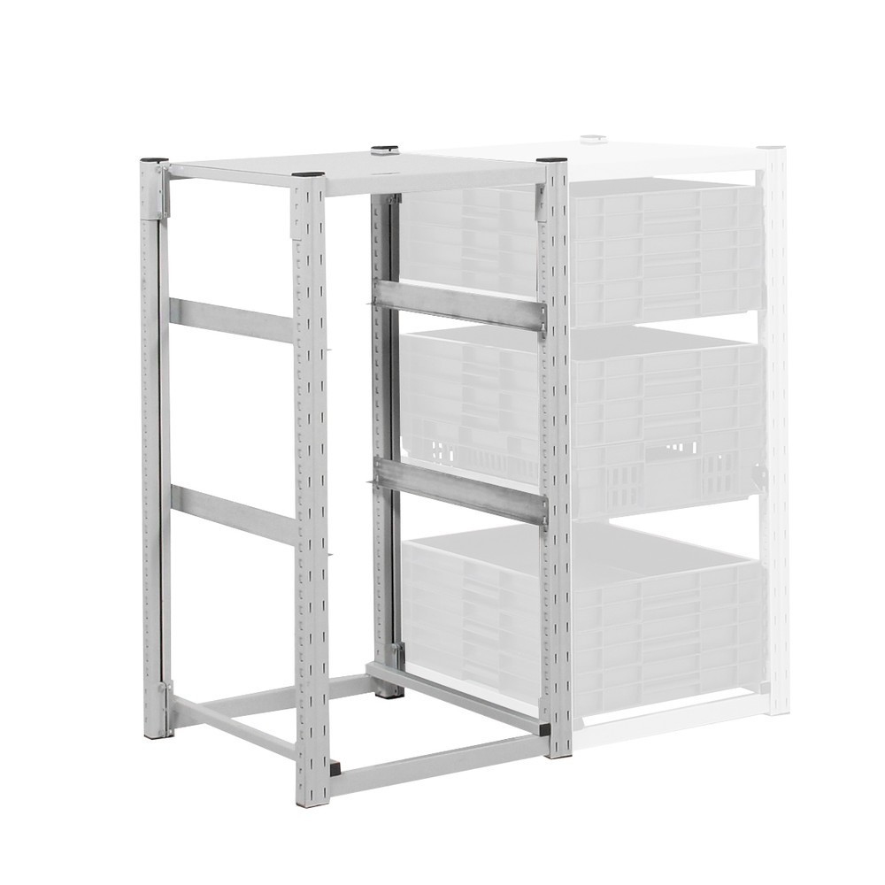 Immagine del prodotto n. 2: ManOrga Scaffalatura per contenitori eurobox, campata base, HxLxP 1.000 x 307 x 400 mm