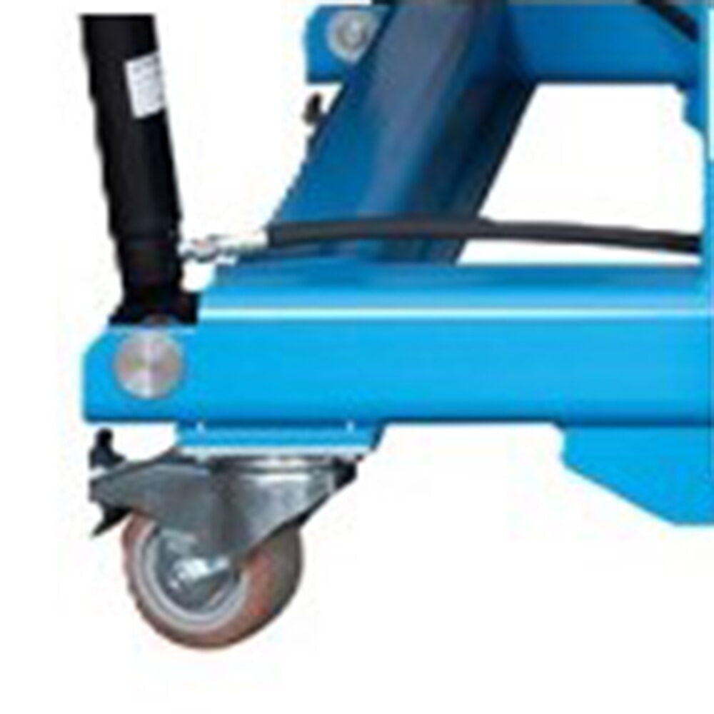 Supplemento per carrello con ruote girevoli, incluso il freno di stazionamento, per nastro trasportatore telescopico BLUME tipo WFT a 3 stadi fino a max. 12m Immagine del prodotto n. 3: Supplemento per carrello con ruote girevoli, incluso il freno di stazionamento, per nastro trasportatore telescopico BLUME tipo WFT a 3 stadi fino a max. 12m