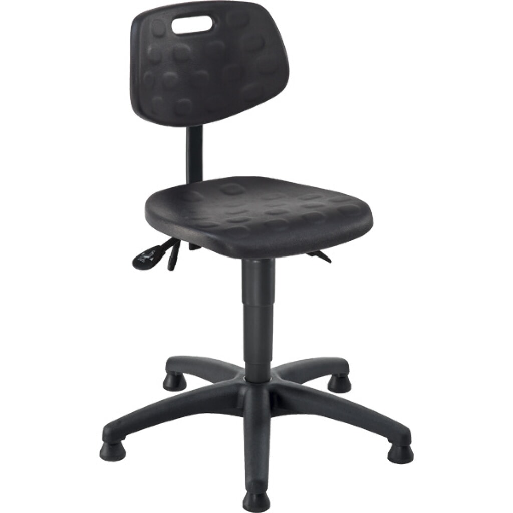Immagine del prodotto: Sedia girevole da lavoro Ability in poliuretano, altezza seduta 470-610 mm, base in materiale plastico, piedini