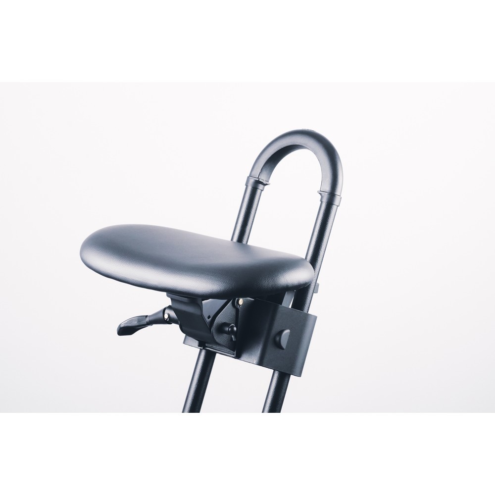 Immagine del prodotto n. 9: Sgabello con ruote, sedile in similpelle inclinabile, altezza seduta 615-860 mm