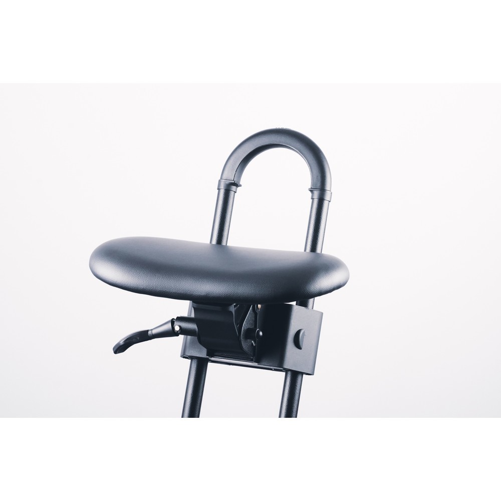 Immagine del prodotto n. 10: Sgabello con ruote, sedile in similpelle inclinabile, altezza seduta 615-860 mm