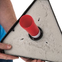 Supporto a catena, base in plastica