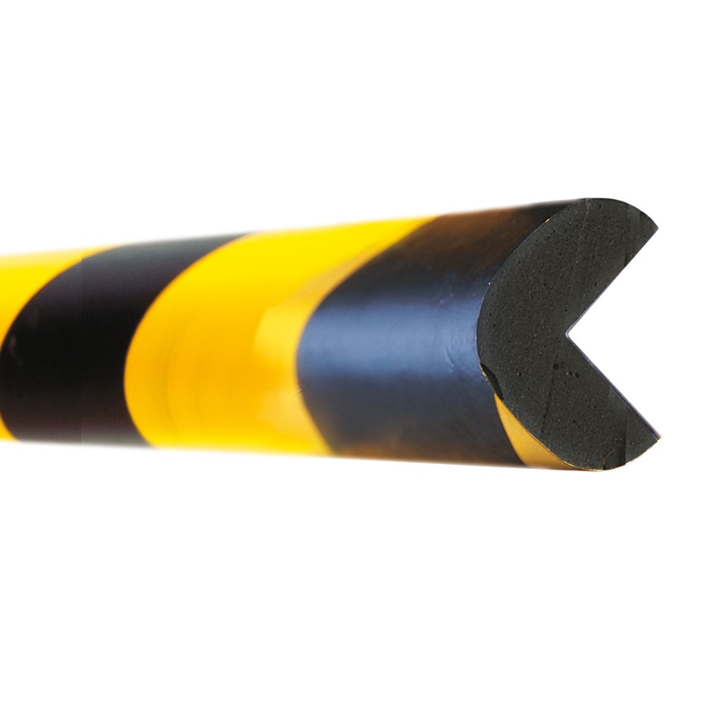 Immagine del prodotto: Protezione anticollisione MORAVIA per bordi, magnetica, semicircolare, AxL 30 x 30 mm, lunghezza 1 m