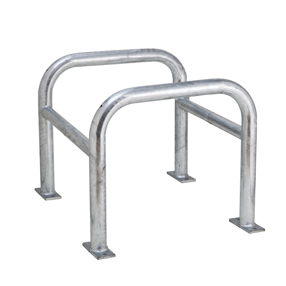 Immagine del prodotto n. 1: Protezione antiurto per colonne MORAVIA, per esterni, zincata a caldo, altezza 600 mm, per dimensioni colonna (LxP) 600 x 600 mm