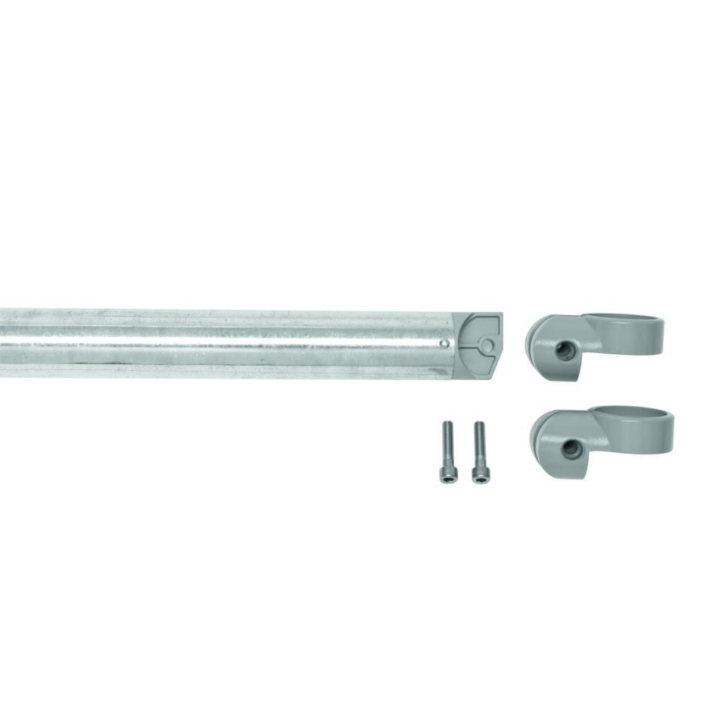 Immagine del prodotto: Parapetto sistema MORION, tubo trasversale, Ø 60 mm, lunghezza 1.000 mm, dimensione griglia 1.170 mm, zincato a caldo