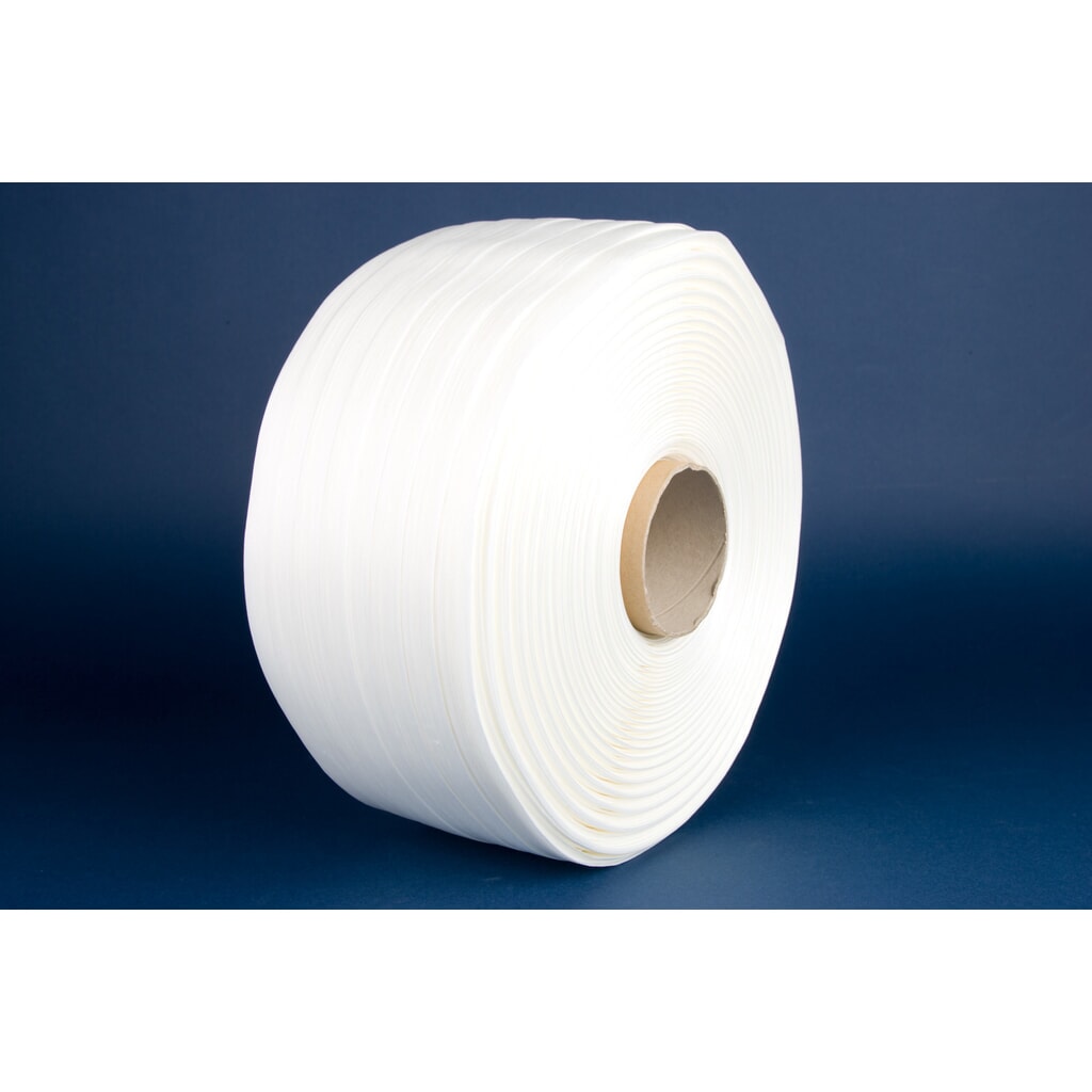 Nastro in fibra di poliestere Hot Melt, incollato, larghezza nastro 16 mm Immagine del prodotto: Nastro in fibra di poliestere Hot Melt, incollato, larghezza nastro 16 mm