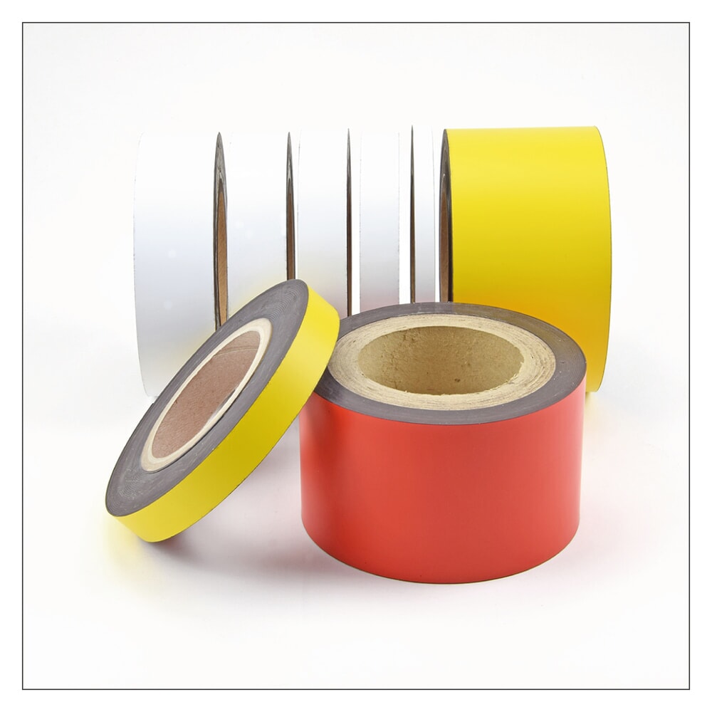 Immagine del prodotto n. 2: Nastro per marcatura magnetico, rotolo, altezza 50 mm, verde