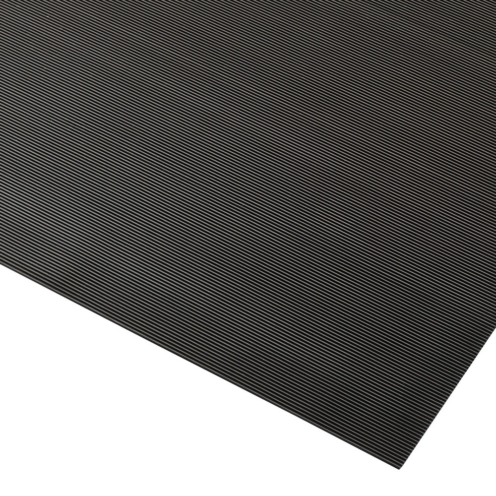 Immagine del prodotto: NoTrax Rivestimento in gomma Rib 'n' Roll™ ESD, scanalatura fine, LxP 1.200 x 1.500 mm, nero