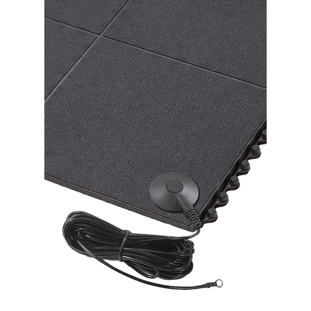Immagine del prodotto n. 4: Tappetino defaticante NoTrax Cushion Ease Solid™ ESD Nitrile FR, LxL 910 x 910 mm, nero