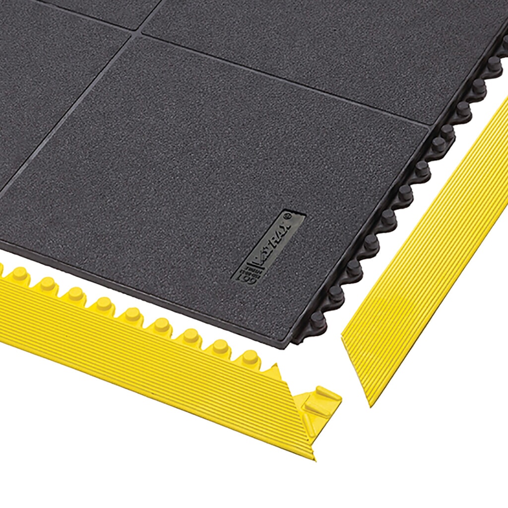 Immagine del prodotto: Tappetino defaticante NoTrax Cushion Ease Solid™ Nitrile FR, LxL 910 x 910 mm, nero