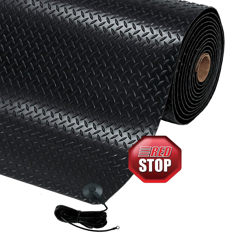 Immagine del prodotto n. 3: Tappetino defaticante NoTrax Diamond Stat™, LxL metro lineare x 910 mm, nero