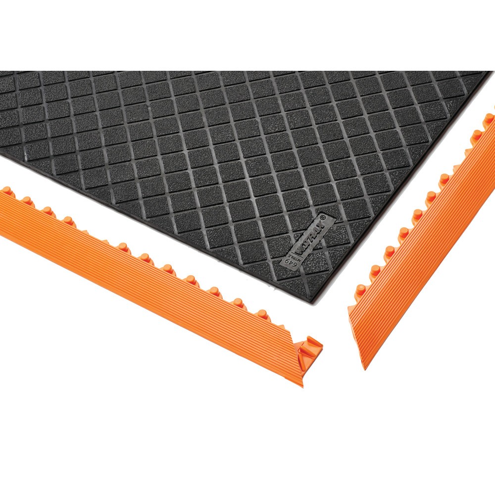 Immagine del prodotto n. 4: NoTrax Tappetino defaticante Safety Stance Solid™, LxP 660 x 1.020 mm, nero/arancio
