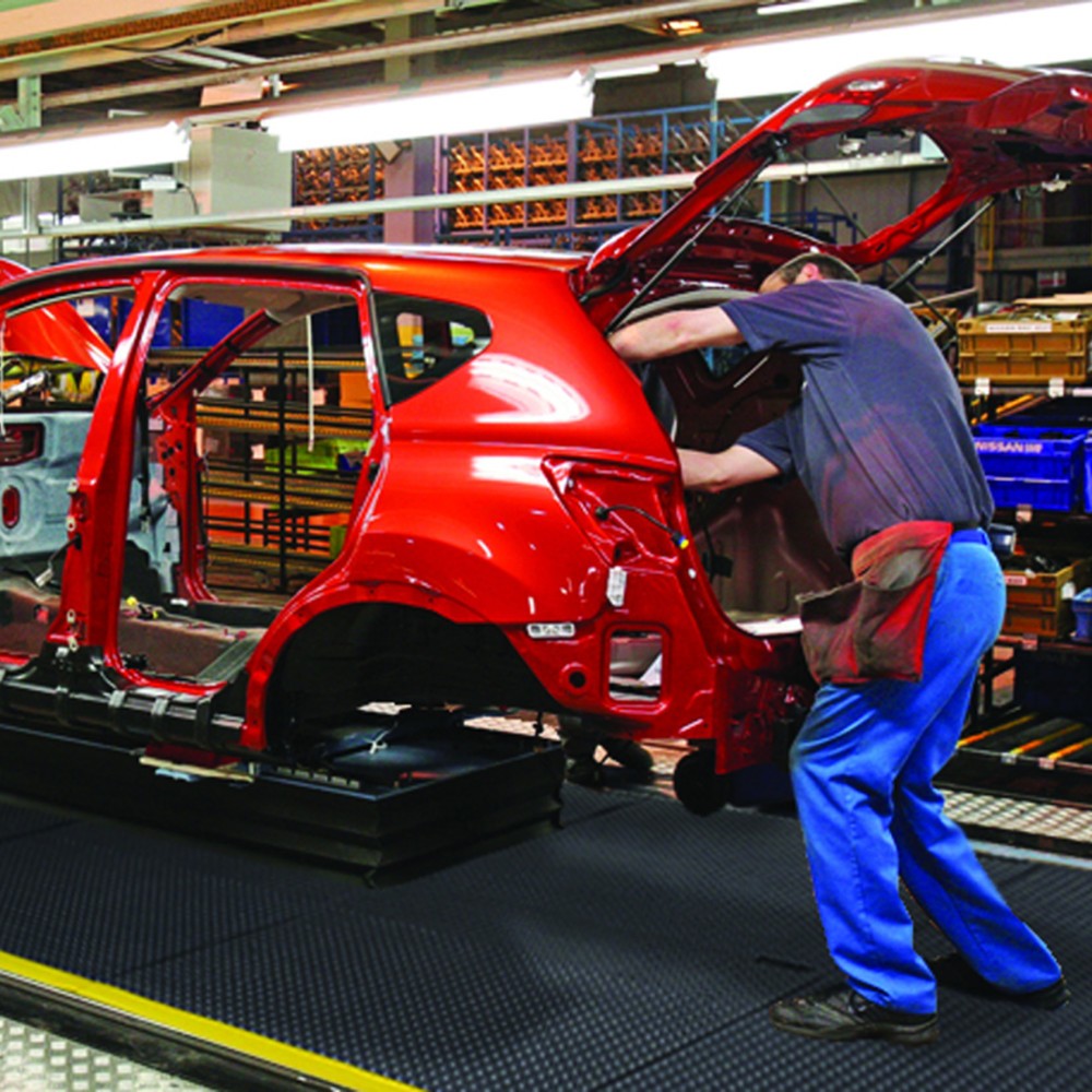 Immagine del prodotto n. 5: NoTrax Tappetino defaticante SkywalkerHD™, nitrile, LxP 910 x 910 mm, nero