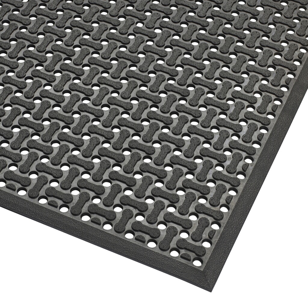 Tappetino defaticante NoTrax Superflow®, LxL 600 x 900 mm, nero Immagine del prodotto: Tappetino defaticante NoTrax Superflow®, LxL 600 x 900 mm, nero