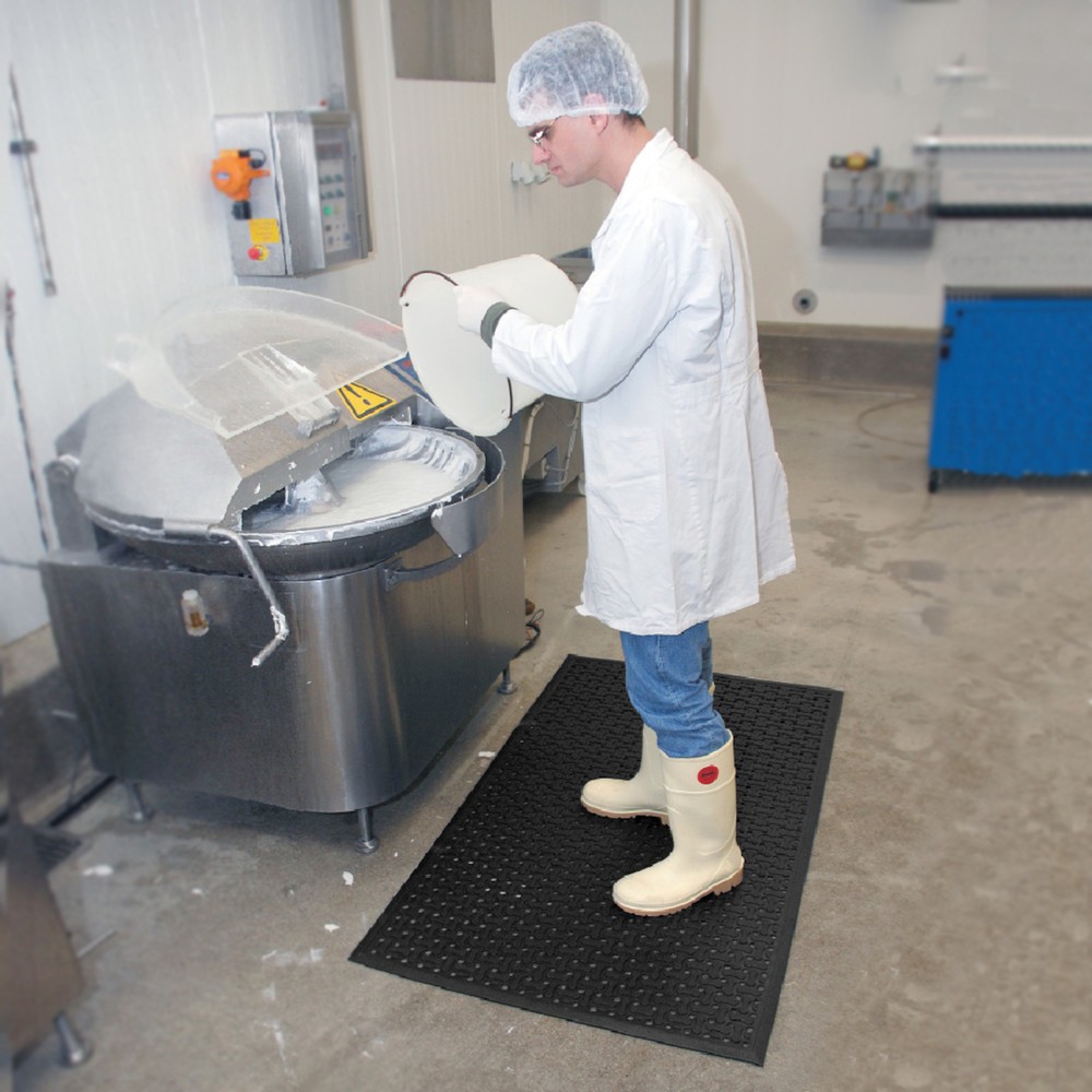 Immagine del prodotto n. 4: Tappetino defaticante NoTrax Superflow® XT Nitrile, LxL 600 x 900 mm, nero