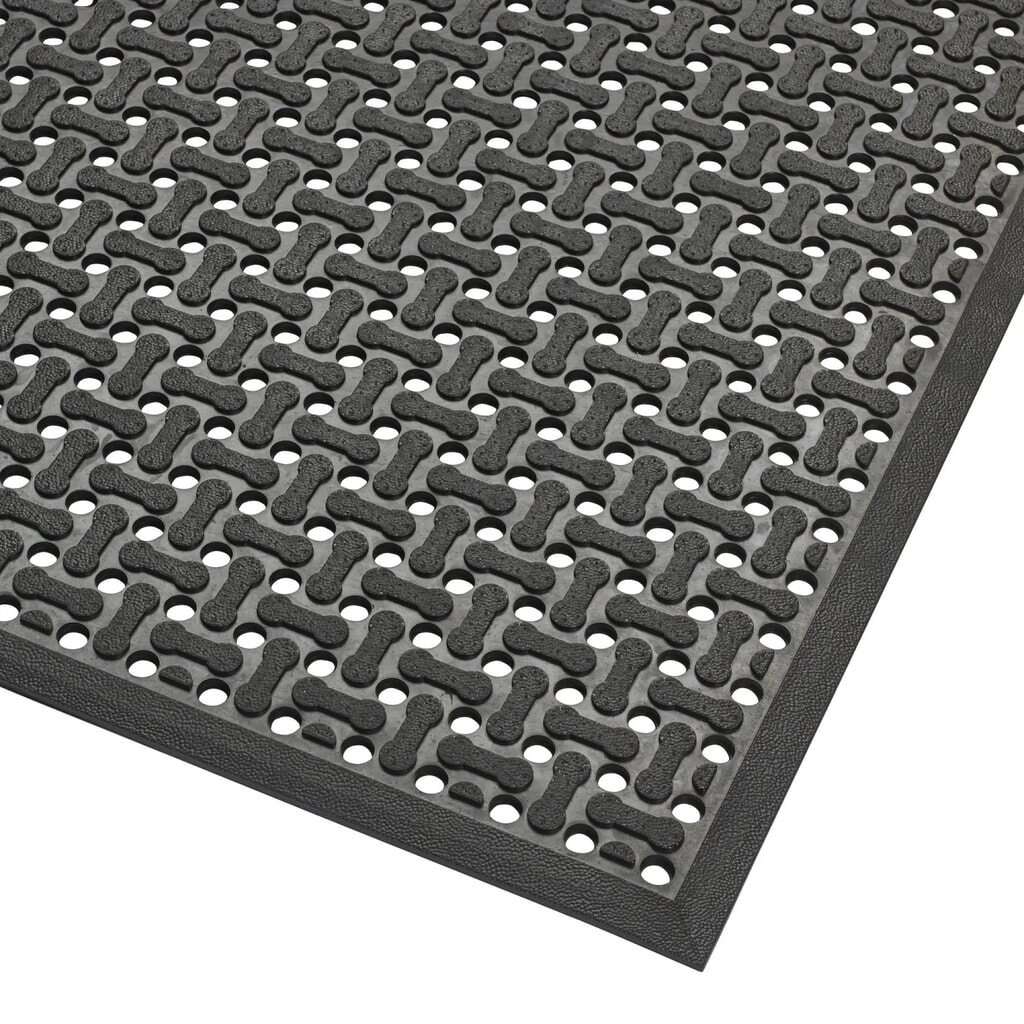 Tappetino defaticante NoTrax Superflow® XT Nitrile, LxL 600 x 900 mm, nero Immagine del prodotto: Tappetino defaticante NoTrax Superflow® XT Nitrile, LxL 600 x 900 mm, nero