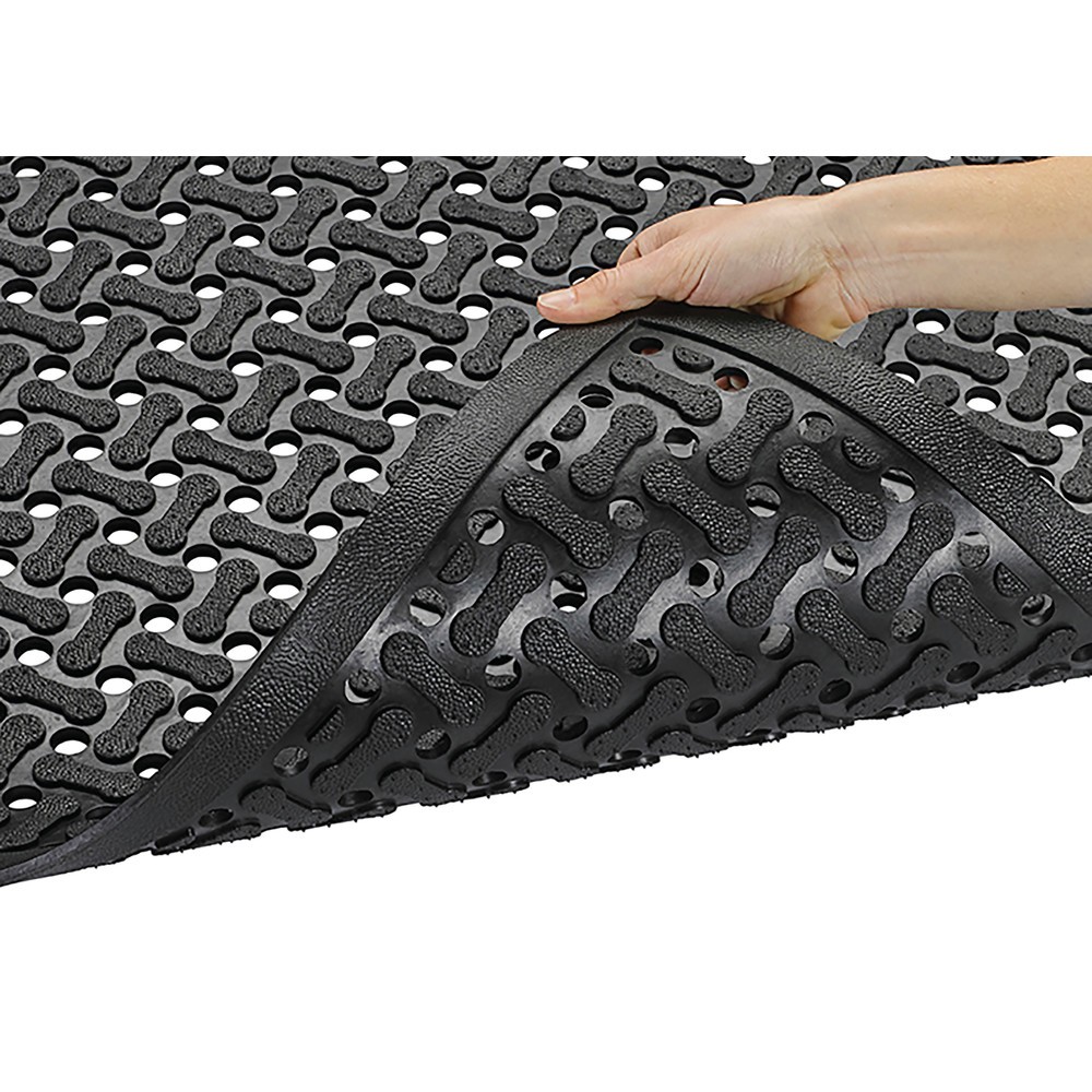 Immagine del prodotto n. 2: Tappetino defaticante NoTrax Superflow® XT Nitrile, LxL 600 x 900 mm, nero
