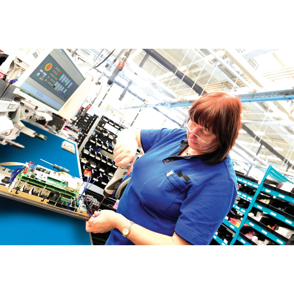 Immagine del prodotto n. 4: NoTrax Tappetino per spazio di lavoro Anti-Stat POP™, LxP metro lineare x 600 mm, blu