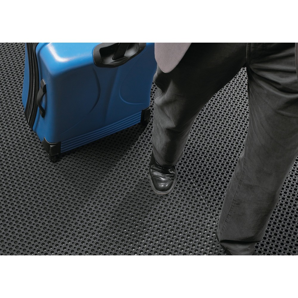 Immagine del prodotto n. 3: NoTrax Tappeto cattura-sporco Oct-O-Flex Bevelled™, LxP 900 x 1.500 mm, nero