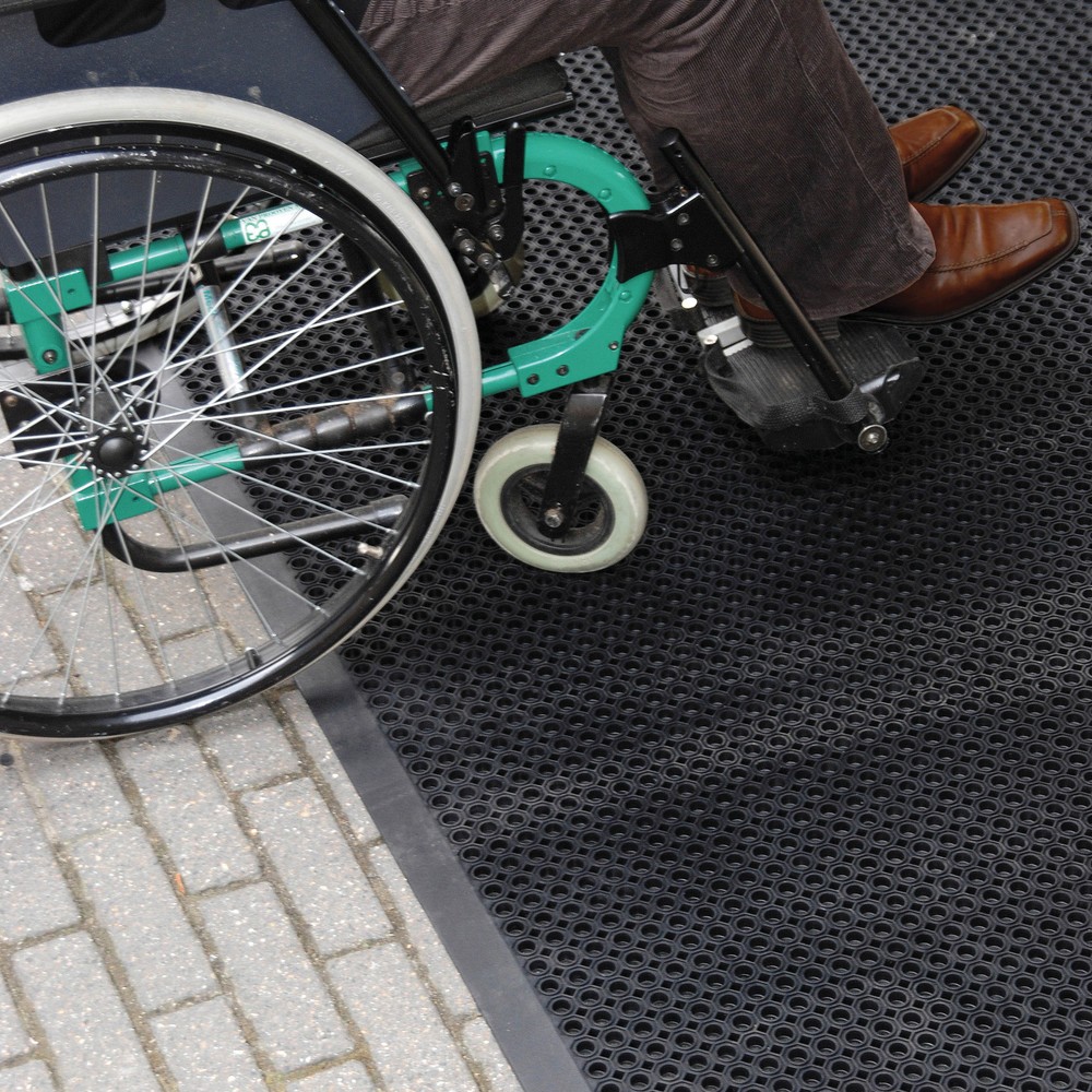 Immagine del prodotto n. 6: NoTrax Tappeto cattura-sporco Oct-O-Flex Bevelled™, LxP 900 x 1.500 mm, nero