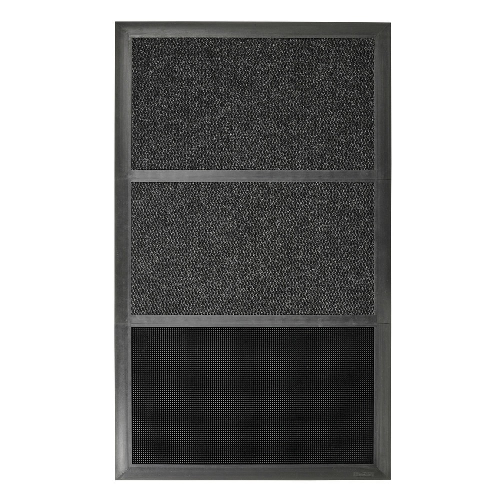 Immagine del prodotto n. 3: NoTrax Tappeto cattura-sporco Sani-Master™, disinfettante, LxP 914 x 1.525 mm, antracite/nero