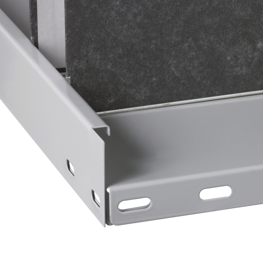 Immagine del prodotto n. 3: Scaffalatura per documenti SCHULTE campata aggiuntiva, monofronte, con spondine posteriori, portata per piano 85 kg, AxLxP 2.500 x 1.300 x 300 mm
