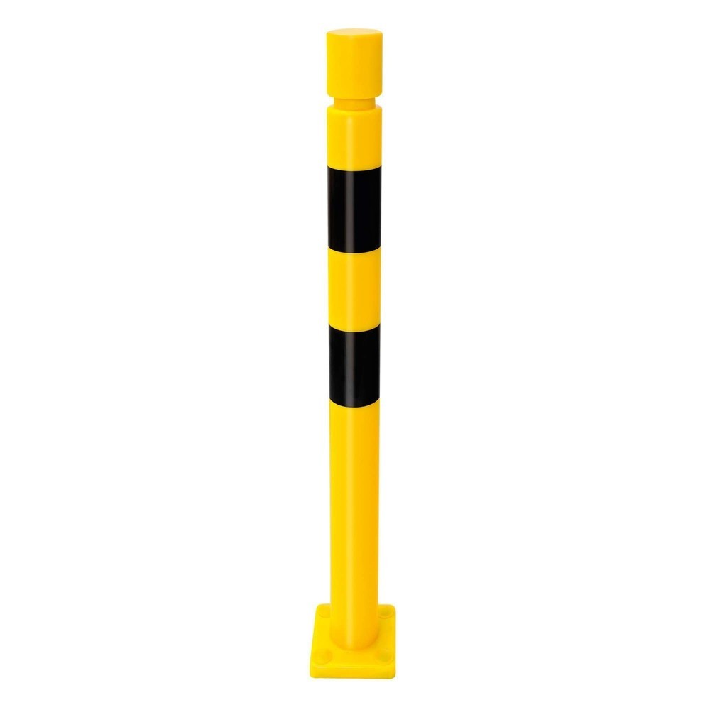 Immagine del prodotto n. 8: Paletto anticollisione MORAVIA FLEX, in TPU, da tassellare, AxØ 1.000 x 80 mm, giallo-nero