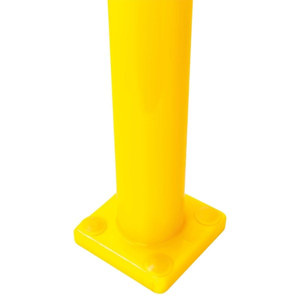 Paletto anticollisione MORAVIA FLEX, in TPU, da tassellare, AxØ 1.000 x 80 mm, giallo-nero Immagine del prodotto n. 9: Paletto anticollisione MORAVIA FLEX, in TPU, da tassellare, AxØ 1.000 x 80 mm, giallo-nero