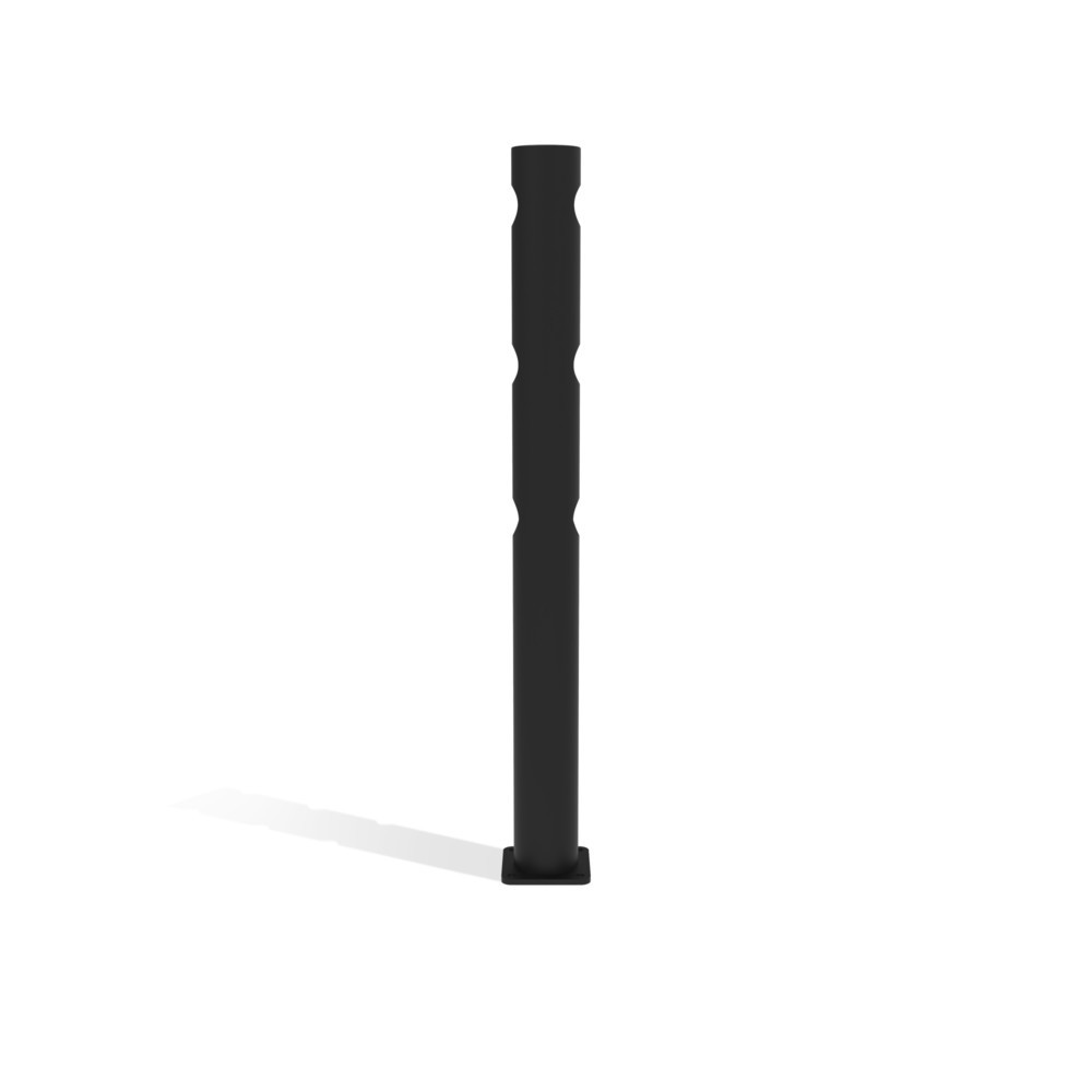 Immagine del prodotto n. 7: Paletto centrale sportello incernierato per parapetto di sicurezza "Delta", Ø 110 mm, altezza 1.200 mm, 90°