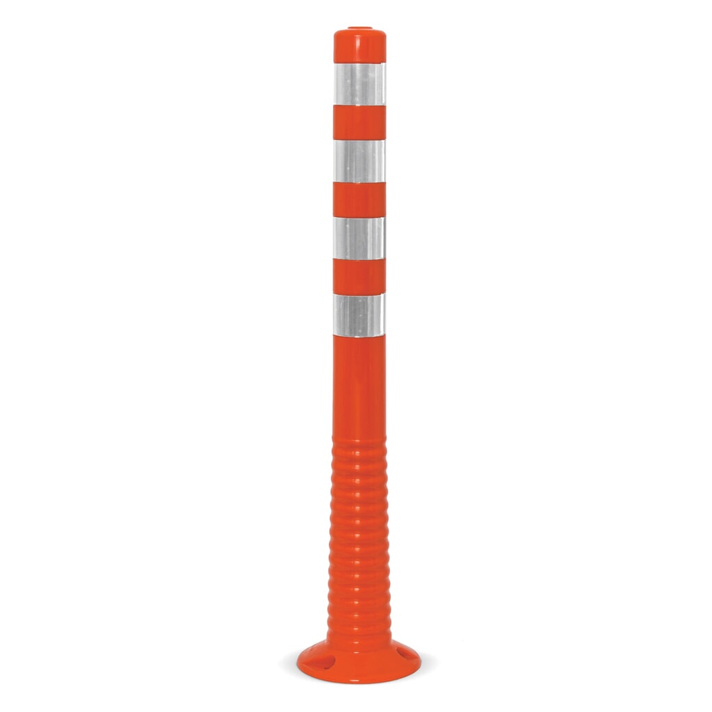 Paletto di sbarramento flessibile, Ø 80 mm, altezza 300 mm, arancio Immagine del prodotto: Paletto di sbarramento flessibile, Ø 80 mm, altezza 300 mm, arancio