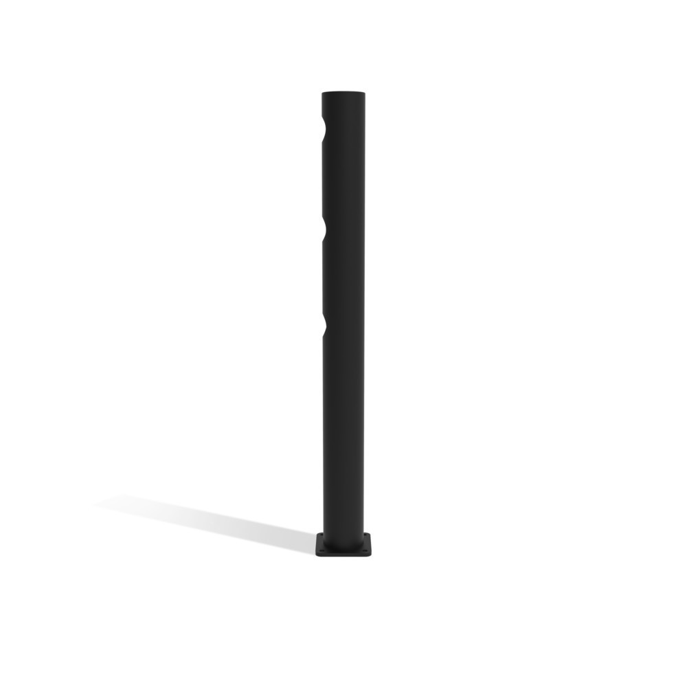 Immagine del prodotto n. 5: Paletto finale dancop dello sportello incernierato per parapetto di sicurezza "Delta", Ø 110 mm, altezza 1.200 mm, 90°, sinistra