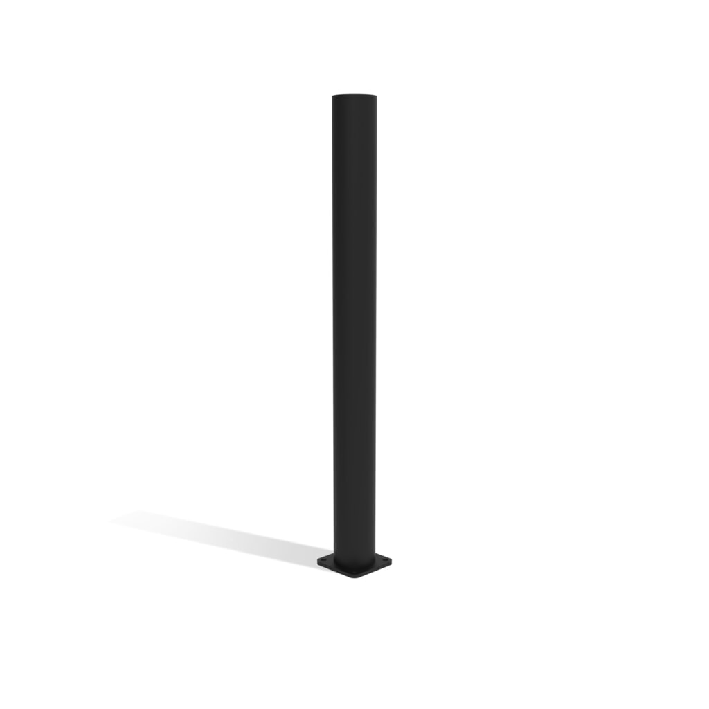 Immagine del prodotto n. 6: Paletto finale dancop dello sportello incernierato per parapetto di sicurezza "Delta", Ø 110 mm, altezza 1.200 mm, 90°, sinistra