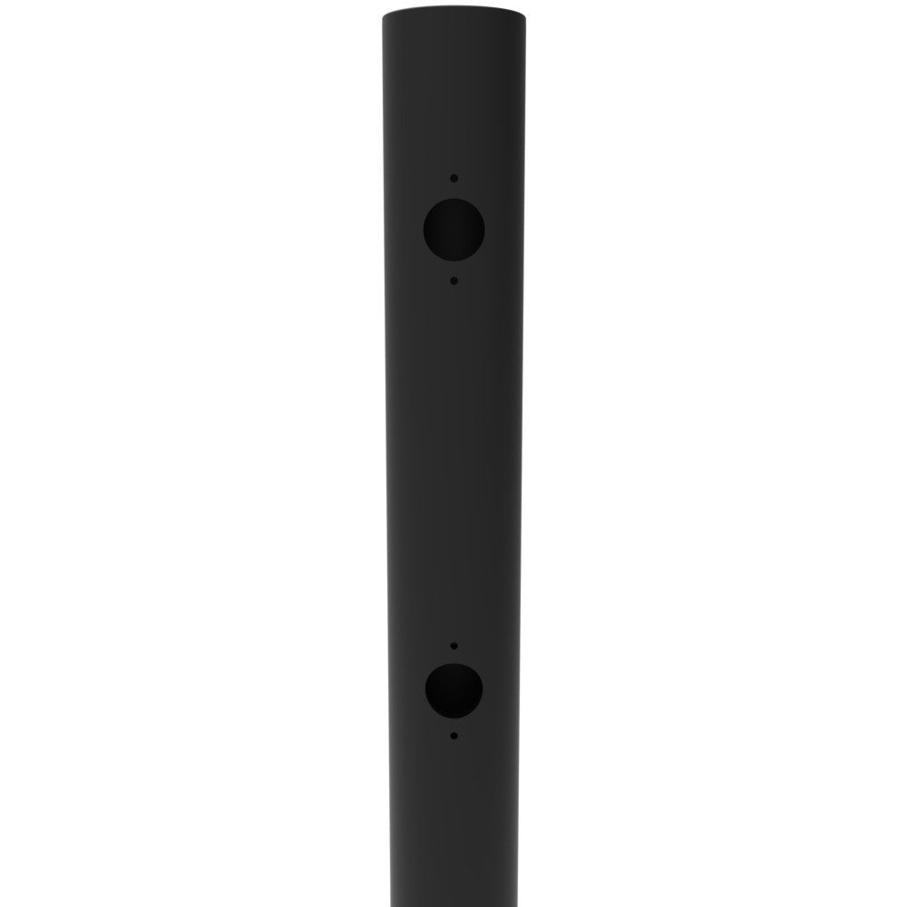 Immagine del prodotto n. 9: Paletto finale sportello incernierato per parapetto di sicurezza "Delta", Ø 110 mm, altezza 1.200 mm