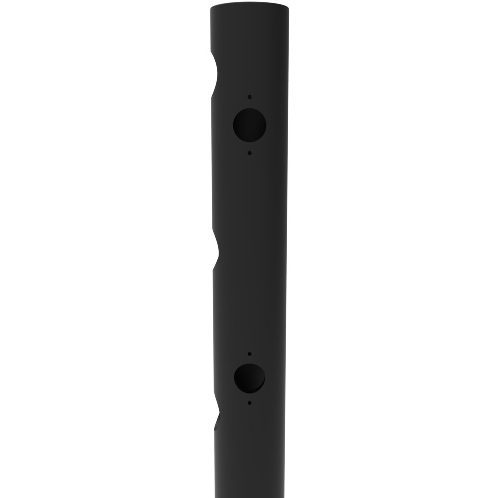 Immagine del prodotto n. 9: Paletto finale sportello incernierato per parapetto di sicurezza "Delta", Ø 110 mm, altezza 1.200 mm, 90°, destra