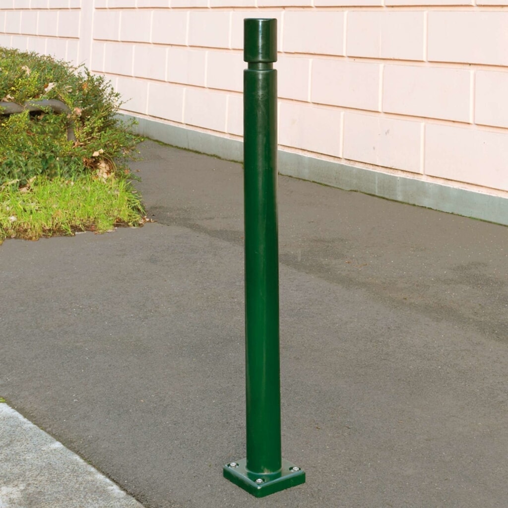 Immagine del prodotto n. 4: Paletto MORAVIA CITY FLEX, da tassellare, in TPU, AxØ 1.000 x 80 mm, verde