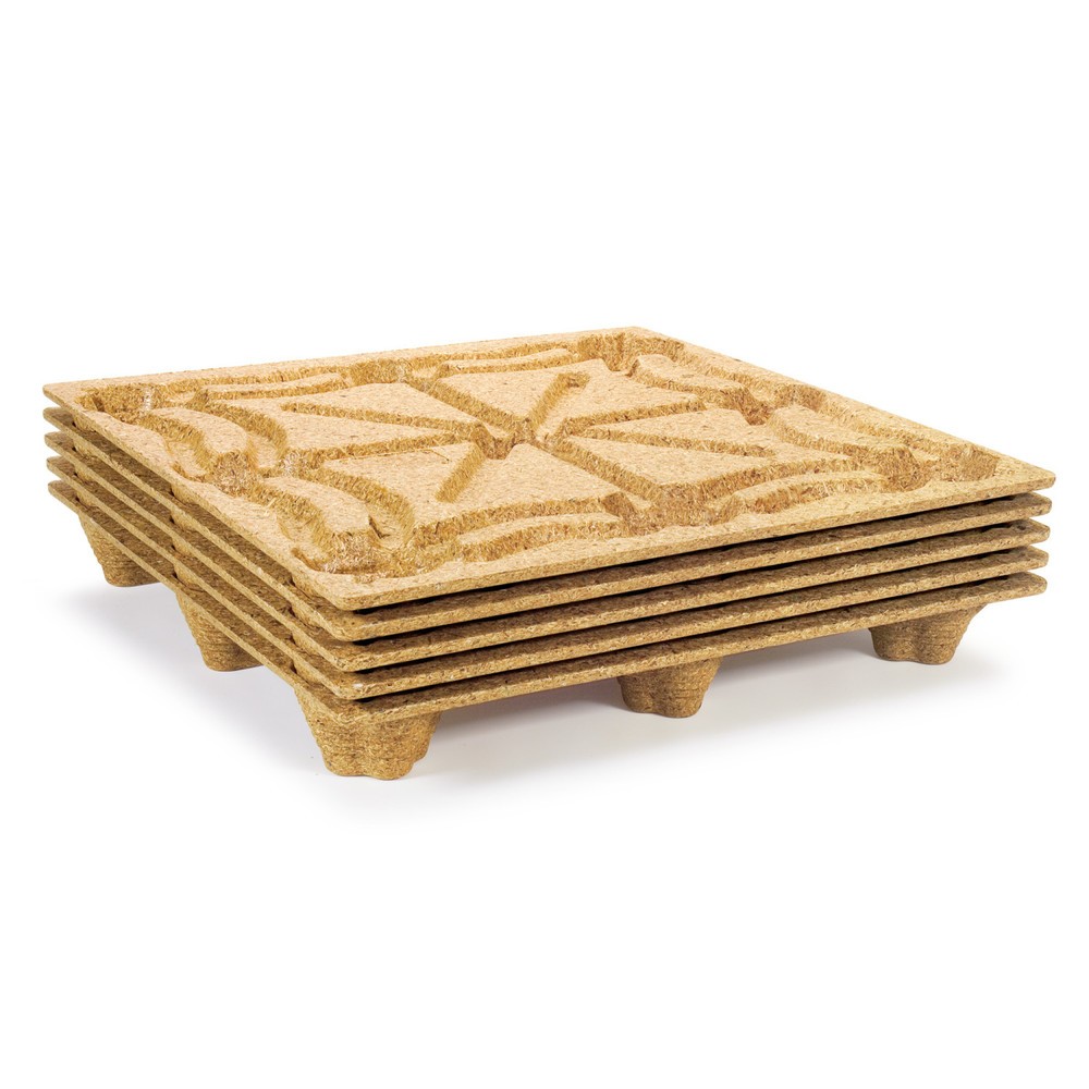 Immagine del prodotto n. 3: pallet in legno compresso, formato contenitore, 1140 x 1.140 mm, dyn. capacità di carico 1.250 kg, 9 piedi