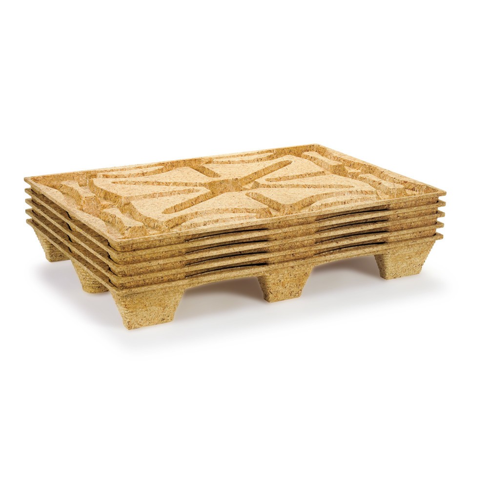Immagine del prodotto n. 5: pallet in legno pressato, formato contenitore, LxP 760 x 1.140 mm, din. tk 900 kg, 9 piedi